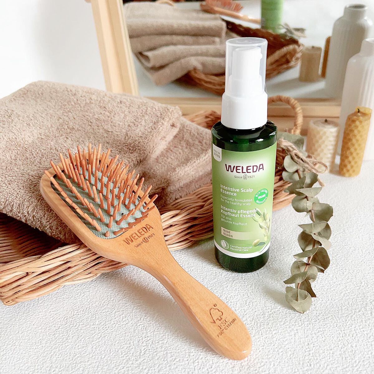 スカルプエッセンス /WELEDA/頭皮ローションを使ったクチコミ(1枚目)