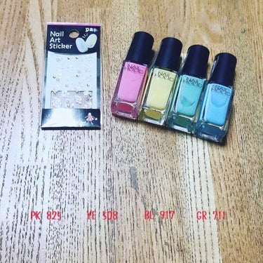 pa ネイルアートスティッカー/pa nail collective/ネイルチップ・パーツを使ったクチコミ（1枚目）