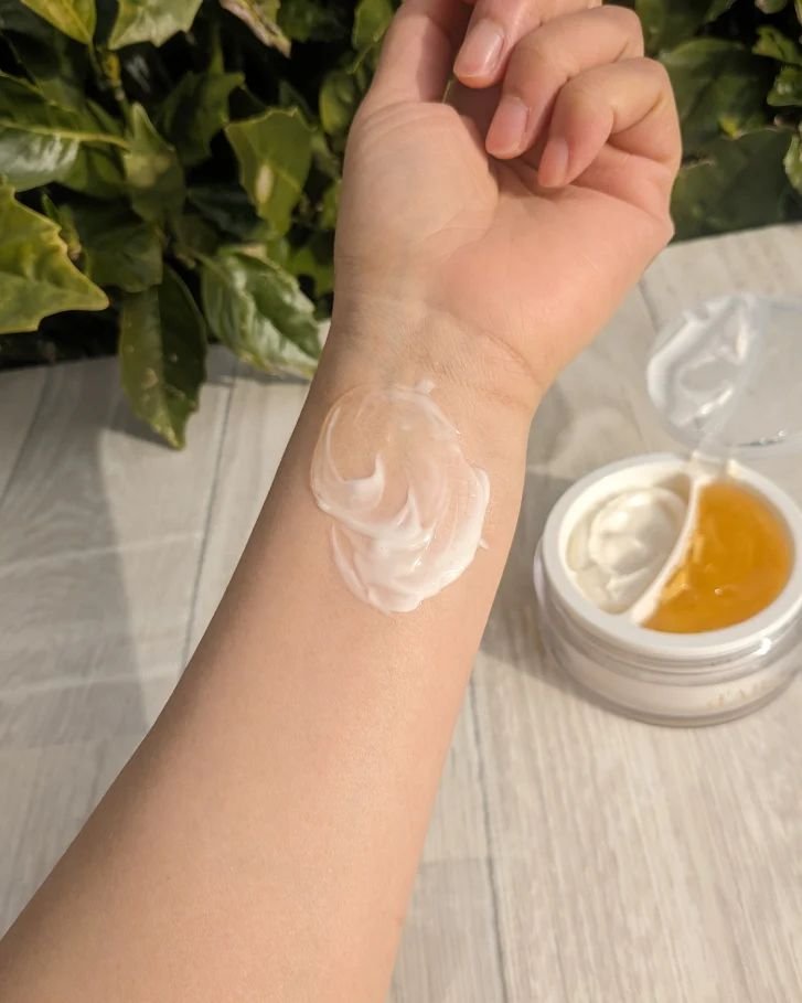 ホワイトトリュフダブルセラムアンドクリーム/ダルバ/フェイスクリームを使ったクチコミ（3枚目）