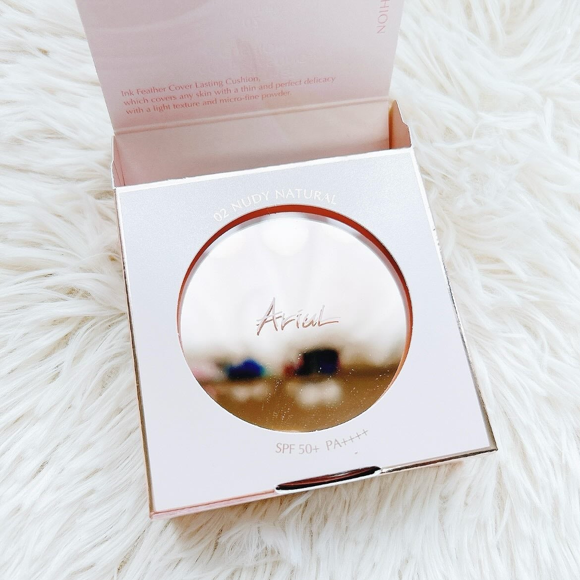 アリウル インクフェザーカバーラスティングクッション/Ariul/クッションファンデーションを使ったクチコミ(7枚目)