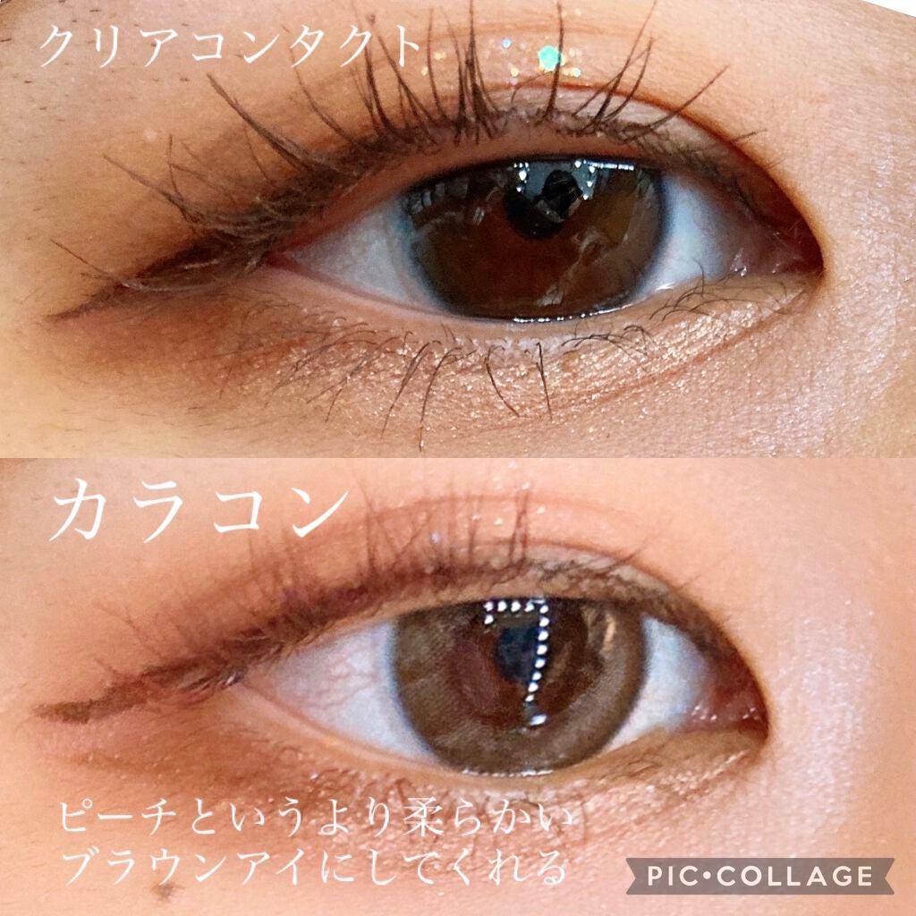 Chu's me 1day/Chu's me/ワンデー(1DAY)カラコンを使ったクチコミ(3枚目)