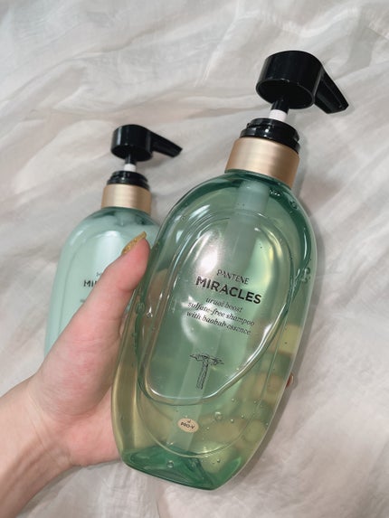 ミラクルズ うるおいブースト シャンプー/トリートメント/パンテーン/市販シャンプーを使ったクチコミ(1枚目)