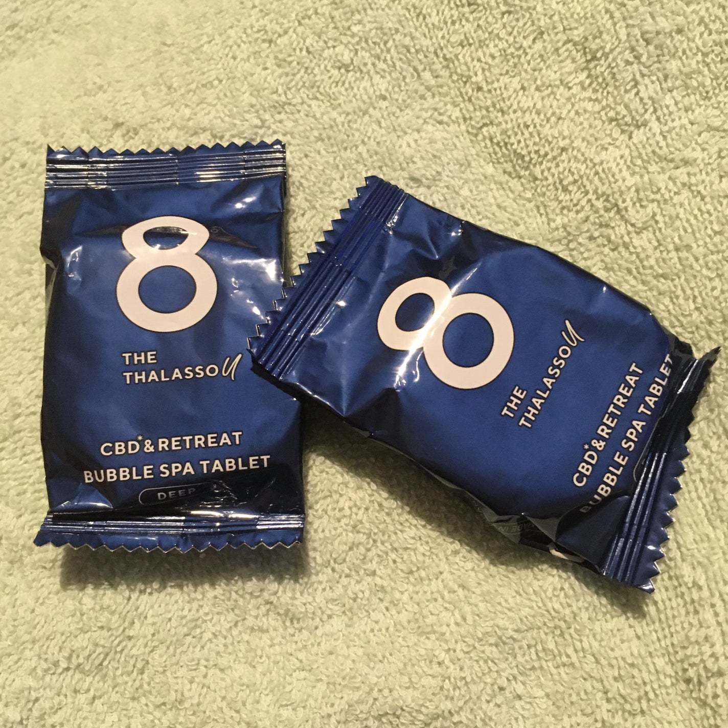 エイトザタラソ ユー CBD&リトリート バブルスパ タブレット入浴料 ディープ/エイトザタラソ/炭酸系入浴剤を使ったクチコミ(1枚目)