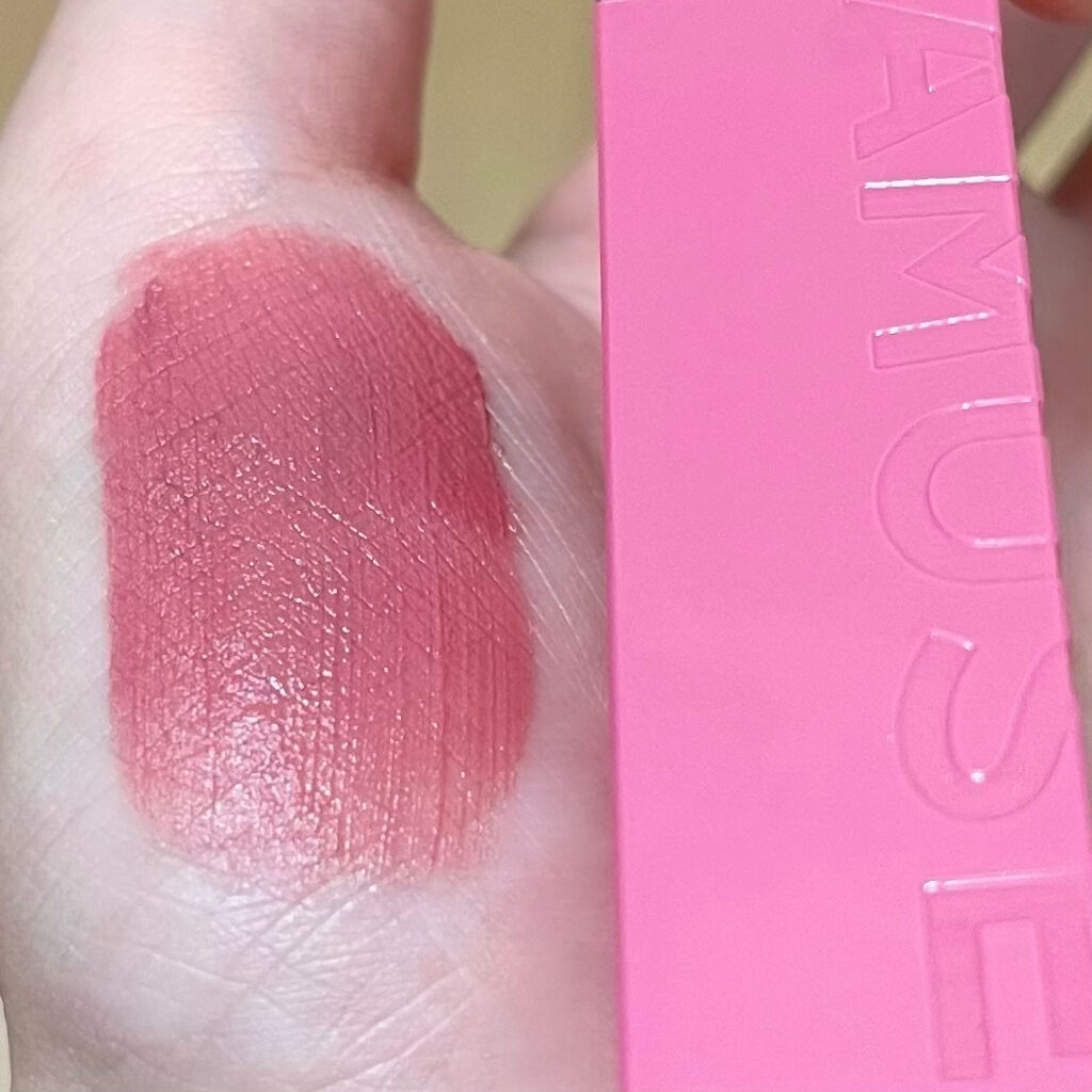 シューベルベット/AMUSE/口紅を使ったクチコミ（2枚目）