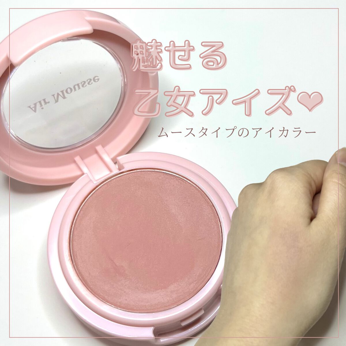 ピクニック エアームースアイズ/ETUDE/ジェル・クリームアイシャドウを使ったクチコミ(1枚目)