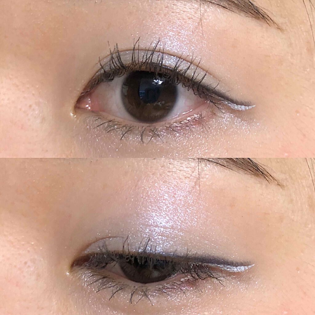 👀も

不得意なカラーにもたまには挑戦💪

あまりに青々しいとイエローベースから浮いてしまうけど、薄い水色はセーフかなーと自己判断💧

アイメイクで冒険した分、リップとチークは殿堂入りのスタメンたちを起用しました😅

最近涙袋への熱