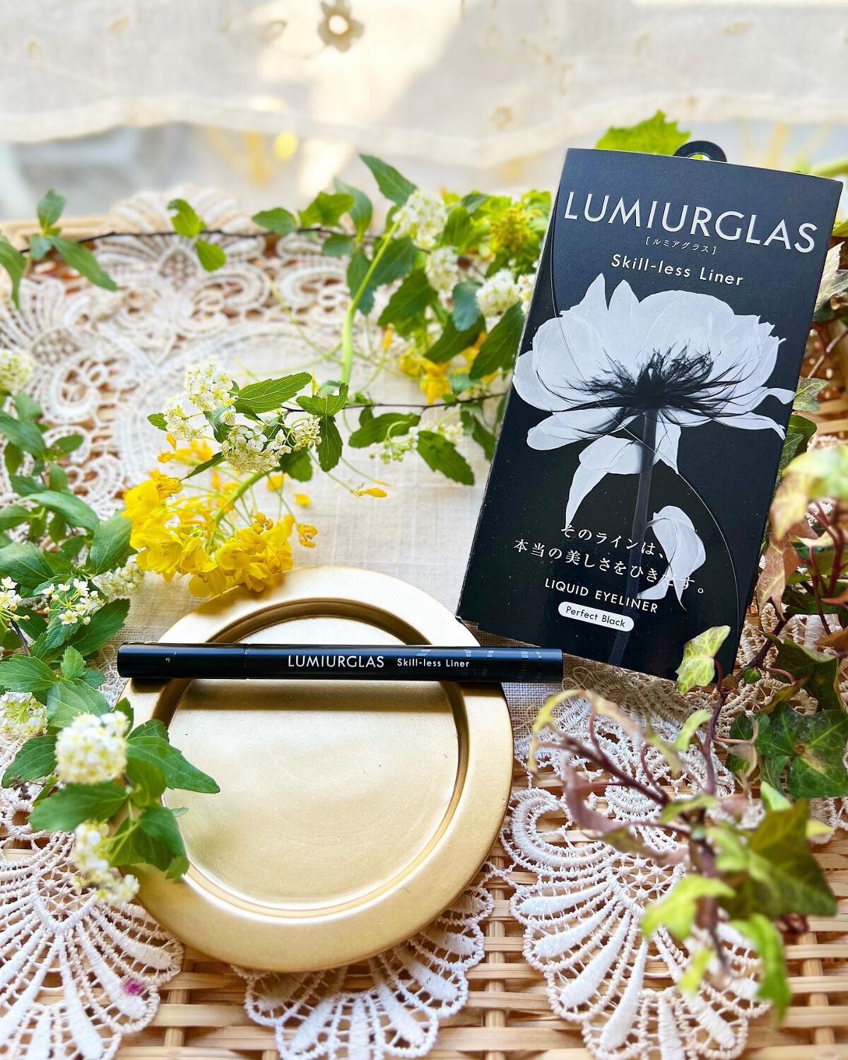 スキルレスライナー/LUMIURGLAS/リキッドアイライナーを使ったクチコミ(5枚目)