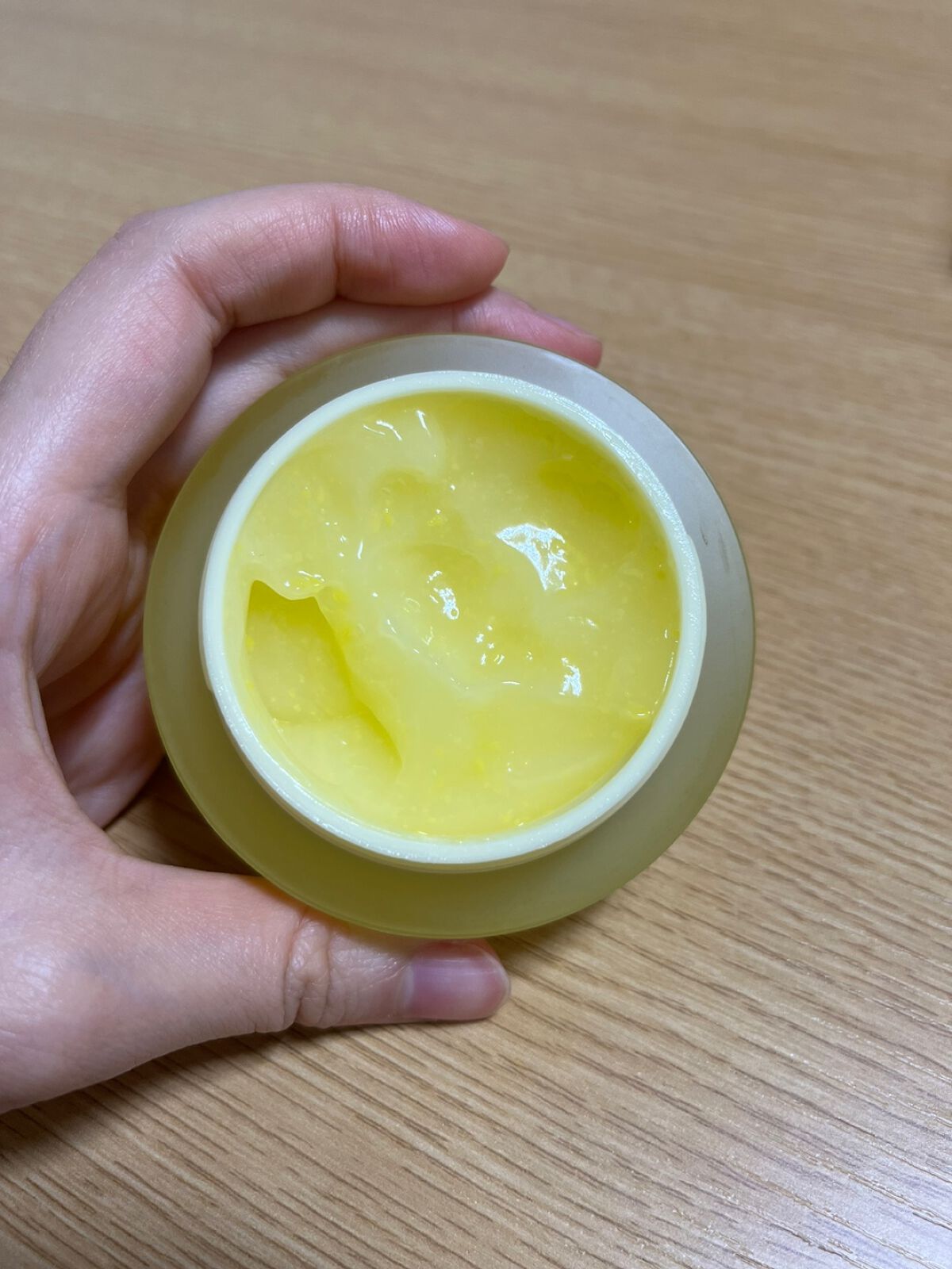 月光ゆず睡眠パック(旧バージョン)/HANYUL(ハンユル)/フェイスクリームを使ったクチコミ(3枚目)