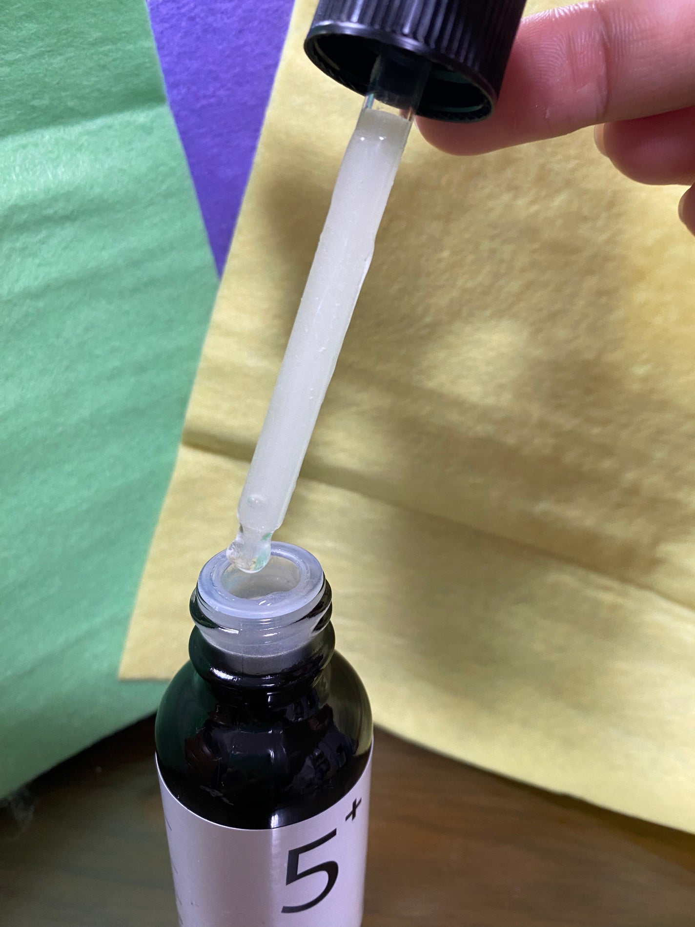 5番 白玉グルタチオンC美容液/numbuzin/美容液を使ったクチコミ(3枚目)