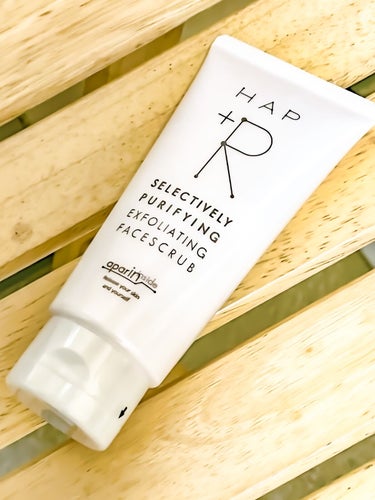 HAP＋R フェイススクラブ のクチコミ「HAP＋R　フェイススクラブ


手軽にフェイススクラブするなら　コレ❗️
@cosmeでは口.....」（2枚目）