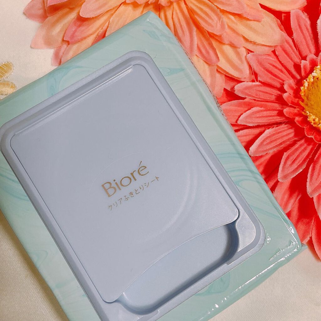 クリアふきとりシート/ビオレ/クレンジングシートを使ったクチコミ（1枚目）