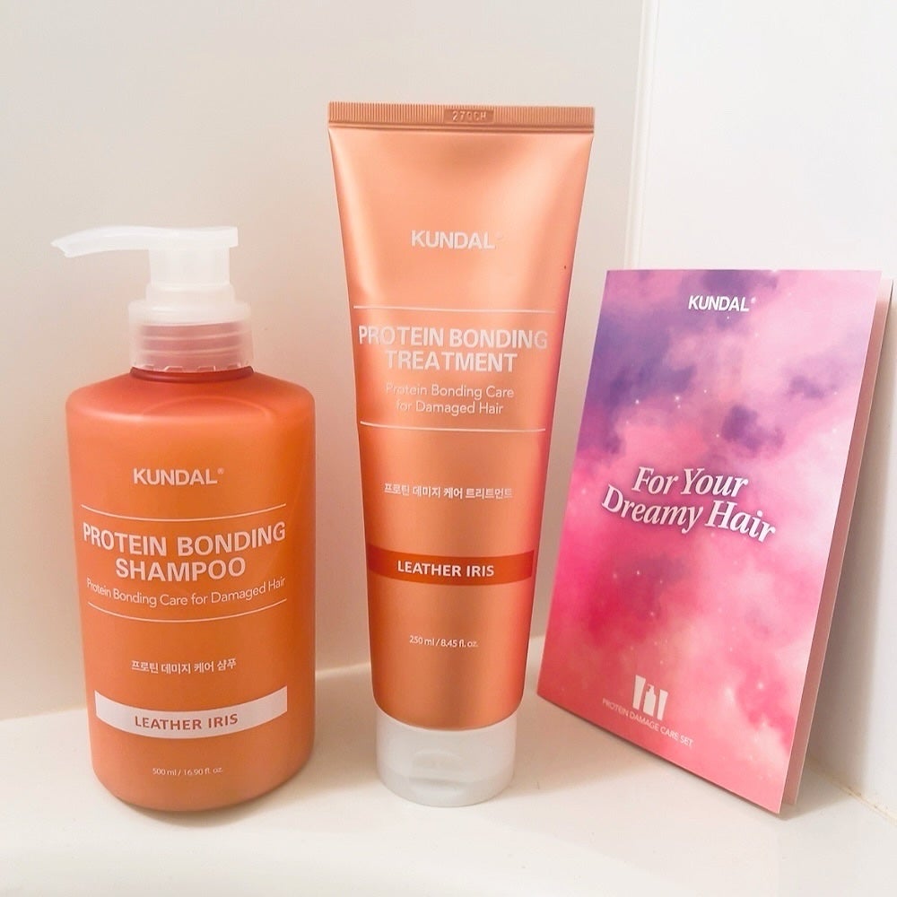クンダル ダメージケア シャンプー/トリートメント/KUNDAL/市販シャンプーを使ったクチコミ(1枚目)