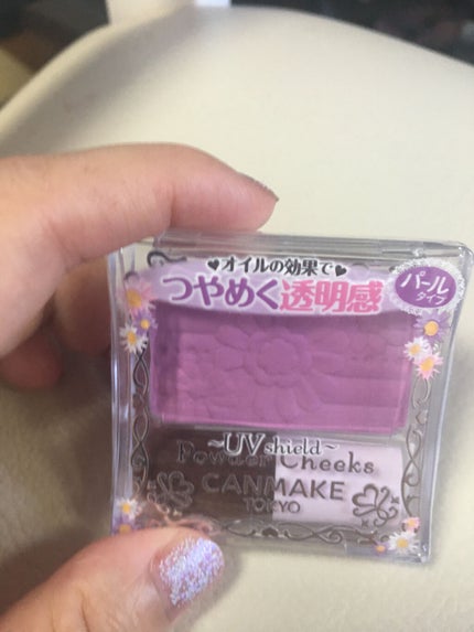 【旧品】パウダーチークス/キャンメイク/パウダーチークを使ったクチコミ(1枚目)