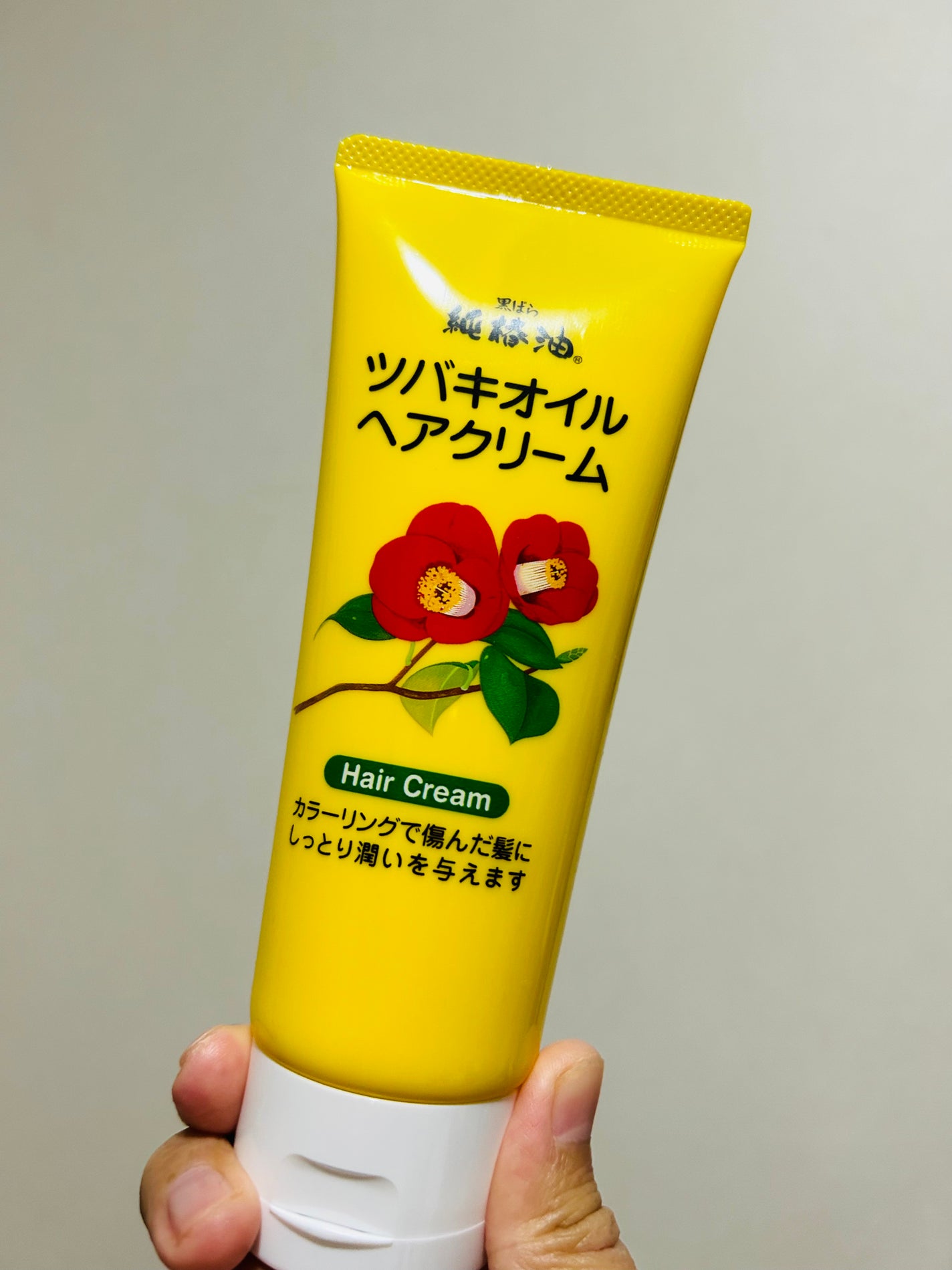 ツバキオイルヘアクリーム/黒ばら純椿油/ヘアワックス・クリームを使ったクチコミ(1枚目)