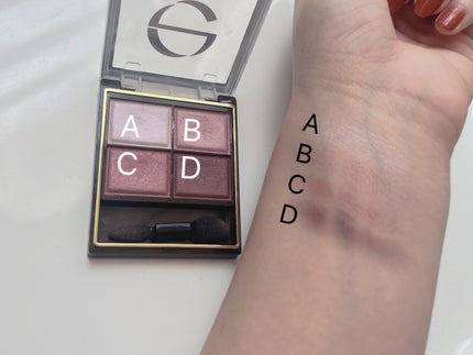 スキニーリッチシャドウ/excel/アイシャドウパレットを使ったクチコミ(2枚目)