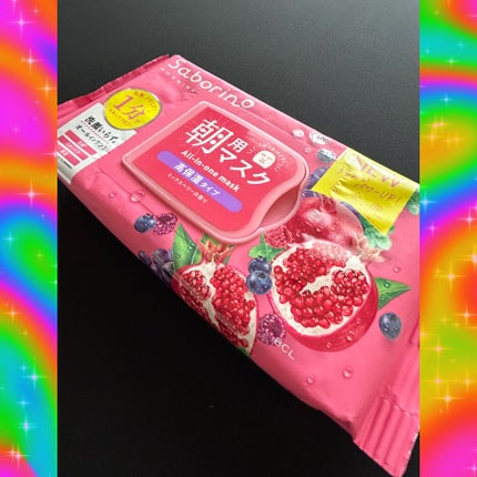 目ざまシート 完熟果実の高保湿タイプ N/サボリーノ/シートマスク・パックを使ったクチコミ(1枚目)