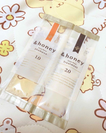 ディープモイスト シャンプー1.0/ヘアトリートメント2.0/&honey/市販シャンプーを使ったクチコミ(1枚目)