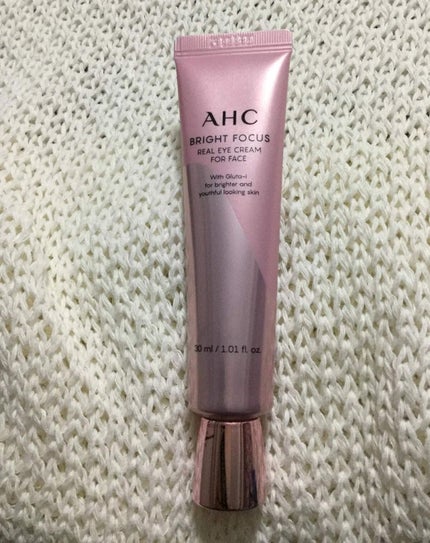 ブライト フォーカス リアル アイクリーム フォーフェイス/AHC/アイケア・アイクリームを使ったクチコミ(1枚目)