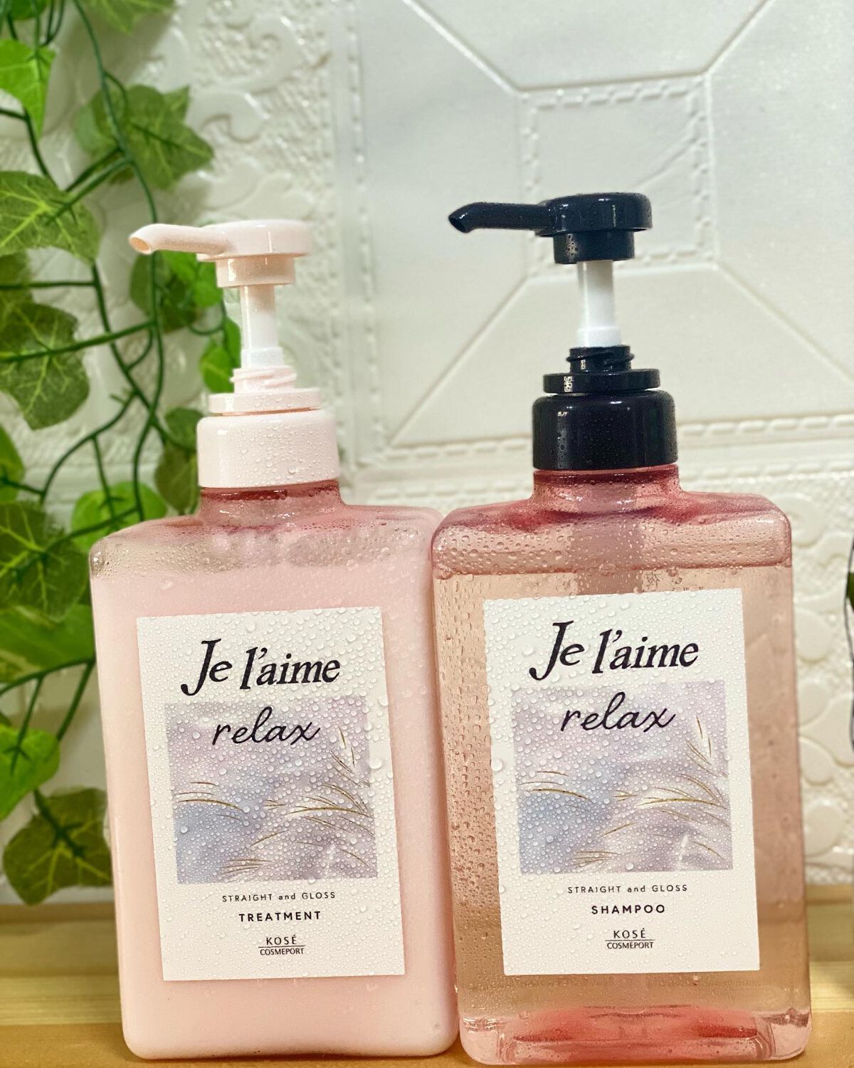 リラックス ミッドナイトリペア シャンプー/ヘアトリートメント (ストレート&グロス)/Je l'aime/市販シャンプーを使ったクチコミ(2枚目)