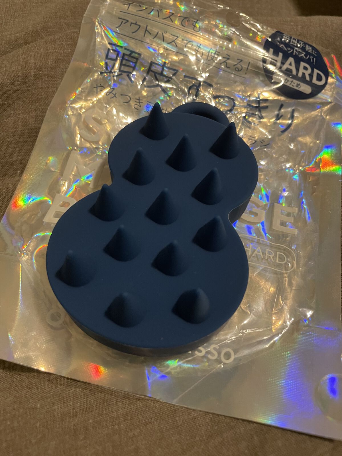 エイトザタラソ スパ やみつき 頭皮マッサージブラシ ハード/エイトザタラソ/スカルプブラシを使ったクチコミ（1枚目）