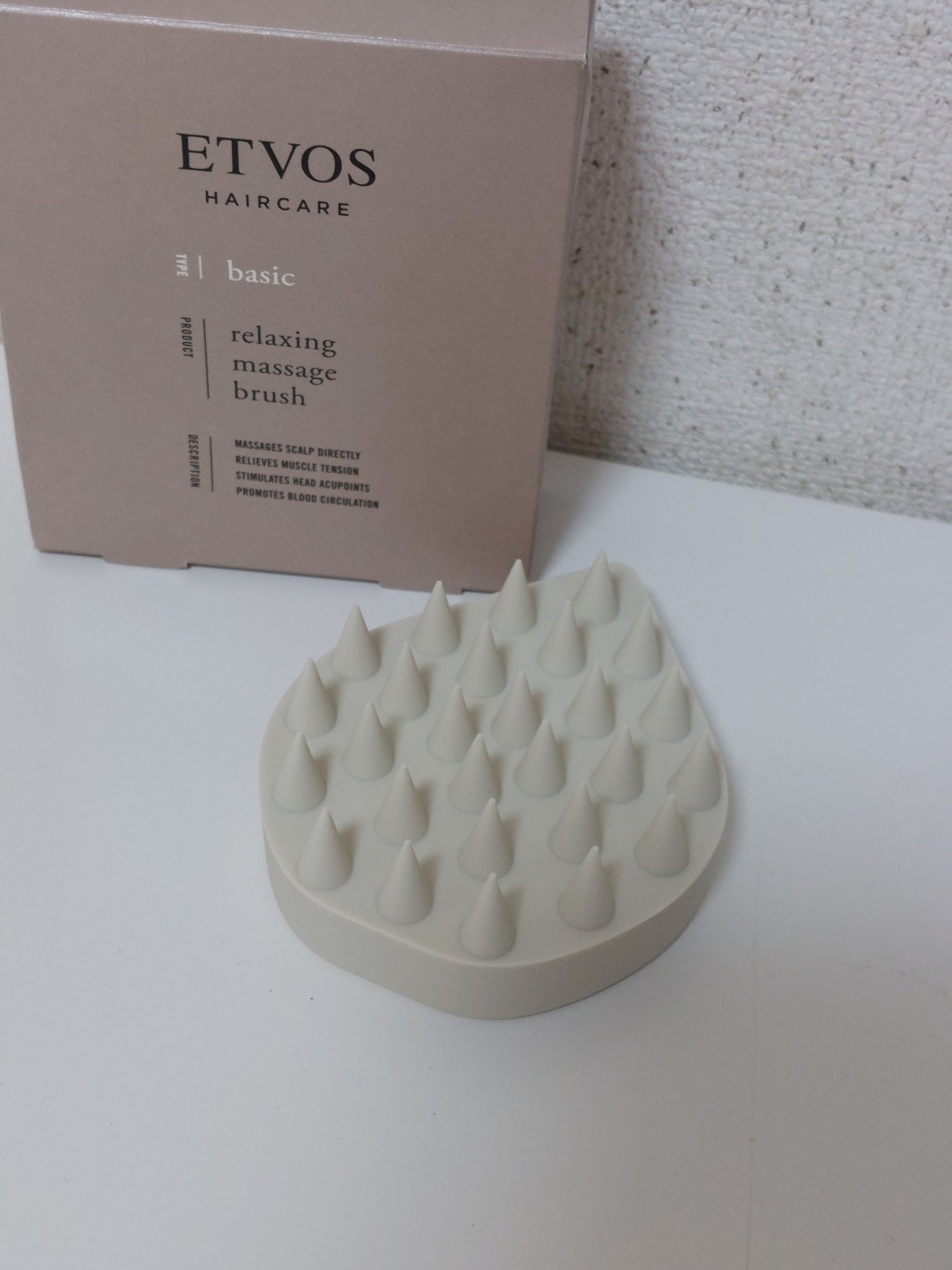 リラクシングマッサージブラシ/エトヴォス/スカルプブラシを使ったクチコミ(3枚目)