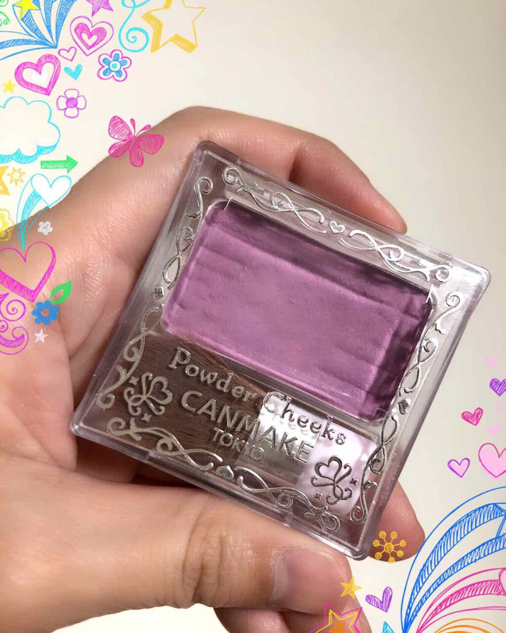 【旧品】パウダーチークス/キャンメイク/パウダーチークを使ったクチコミ（1枚目）
