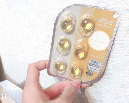 ヘアーオイル【トリートメント】/ellips/ヘアオイルを使ったクチコミ(1枚目)