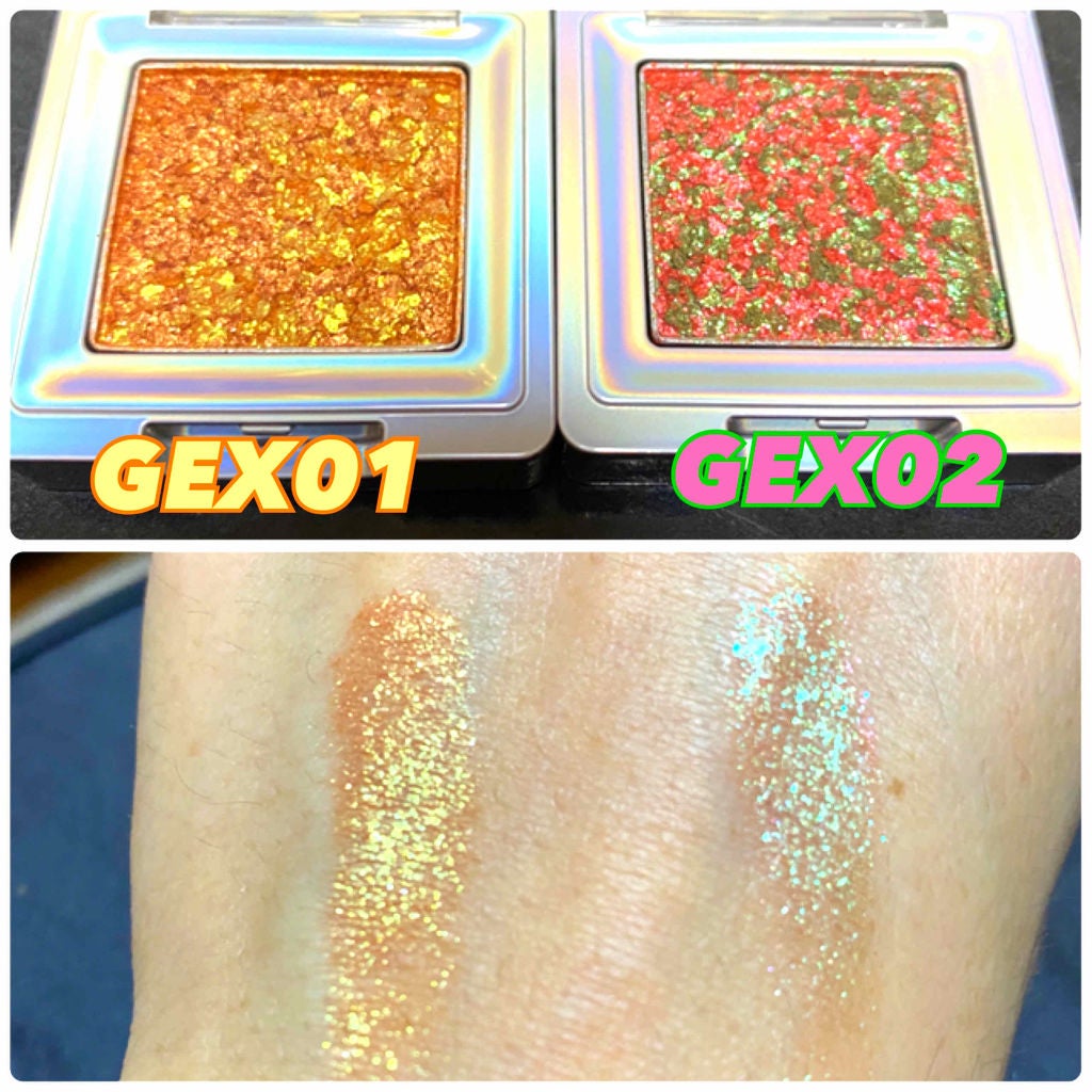 グリッタープリズム シャドウ/MISSHA/グリッターを使ったクチコミ(2枚目)