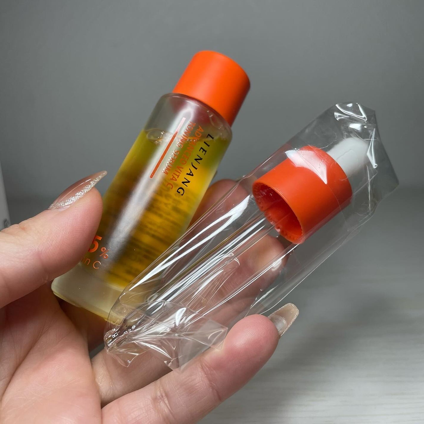 アドバンスド ビタC トーニング セラム14.5/リエンジャン/美容液を使ったクチコミ(2枚目)