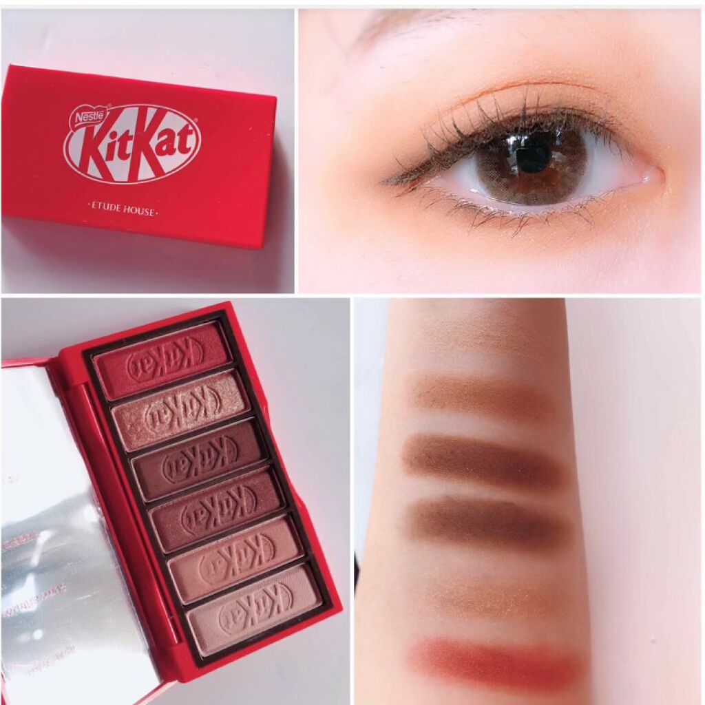 マカロングロウアイズ/LUNASOL/アイシャドウパレットを使ったクチコミ(4枚目)