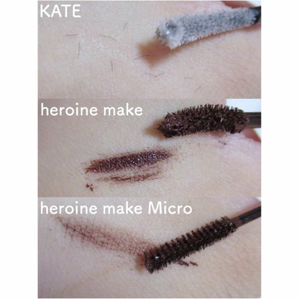 ロング&カールマスカラ アドバンストフィルム/ヒロインメイク/マスカラを使ったクチコミ(2枚目)