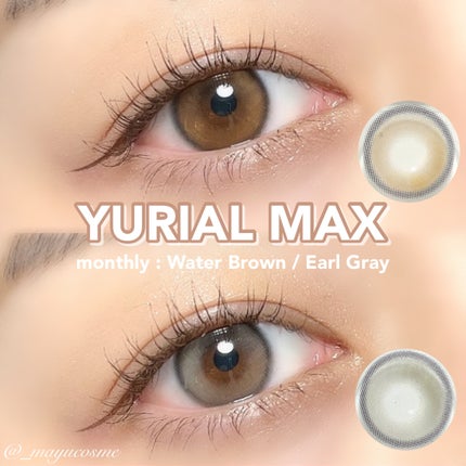 ユリアルマックス/i-DOL/1ヶ月(1MONTH)カラコンを使ったクチコミ(1枚目)
