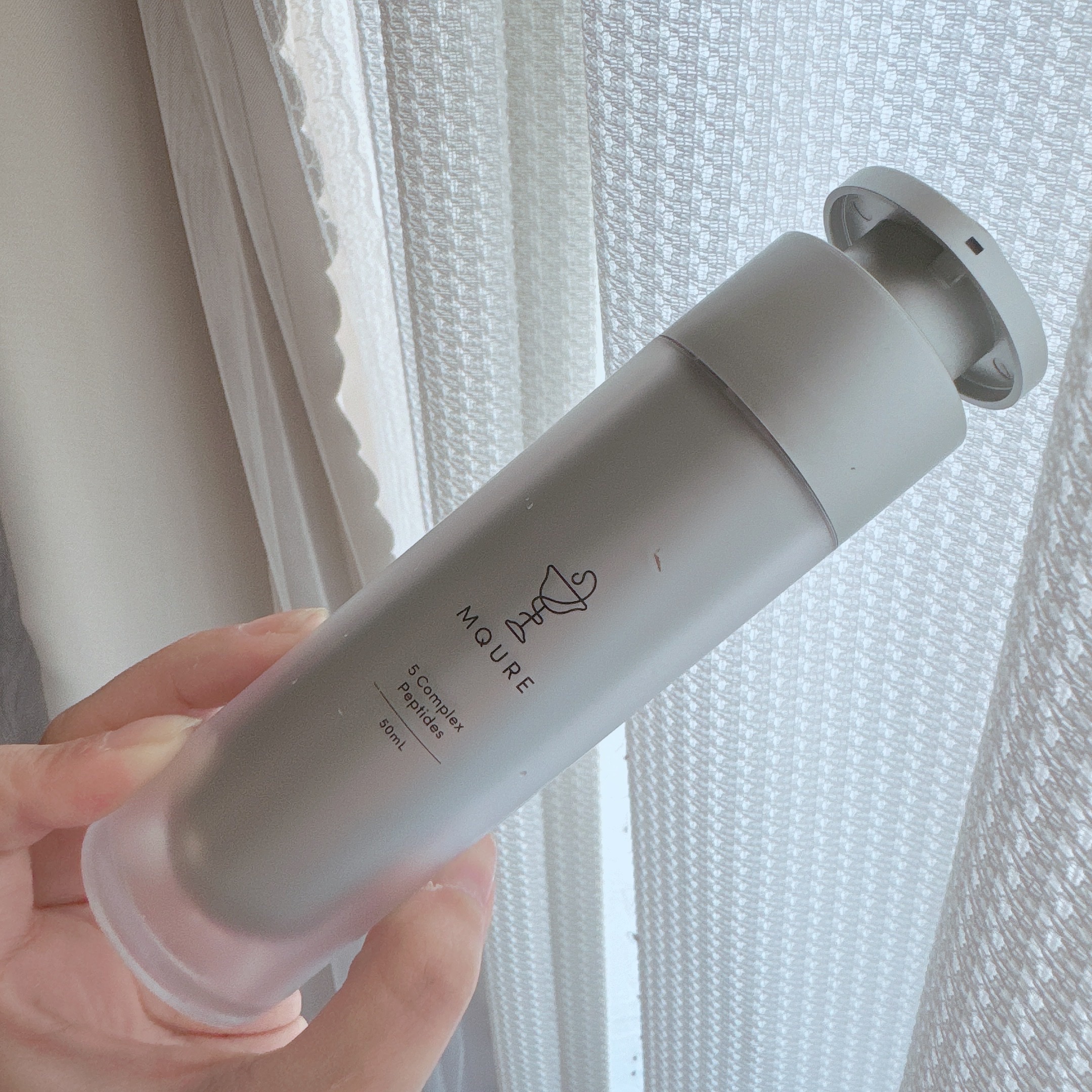 モレキュラーリペアヘアセラム/MQURE/アウトバストリートメントを使ったクチコミ（1枚目）