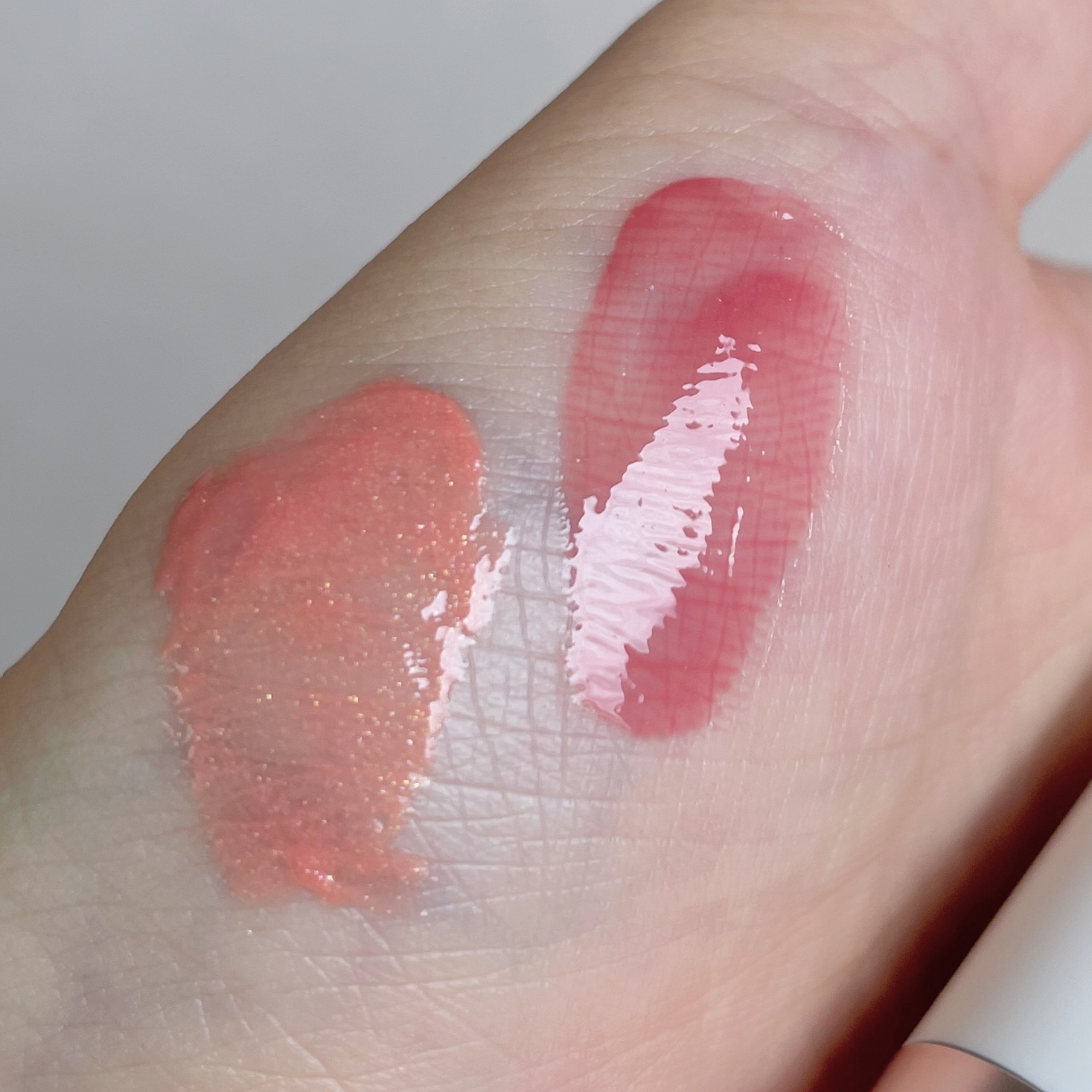 ベアグローペプチドメルティングバーム/PINATE/リップグロスを使ったクチコミ（2枚目）