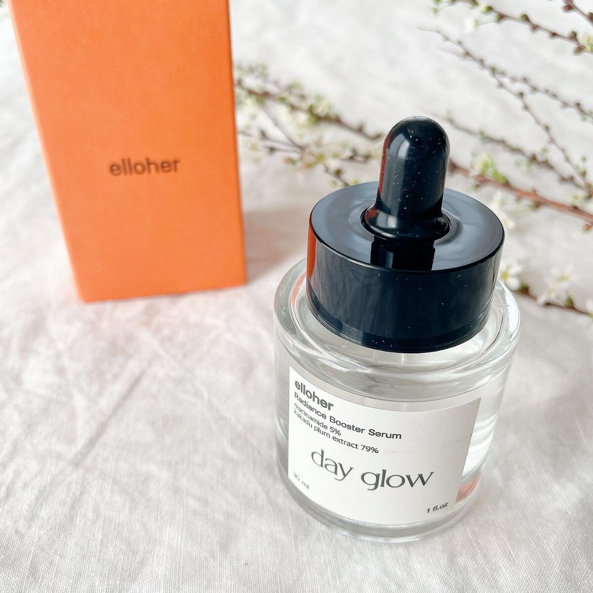 デイグロウ - Radiance Booster Serum/elloher/美容液を使ったクチコミ(4枚目)