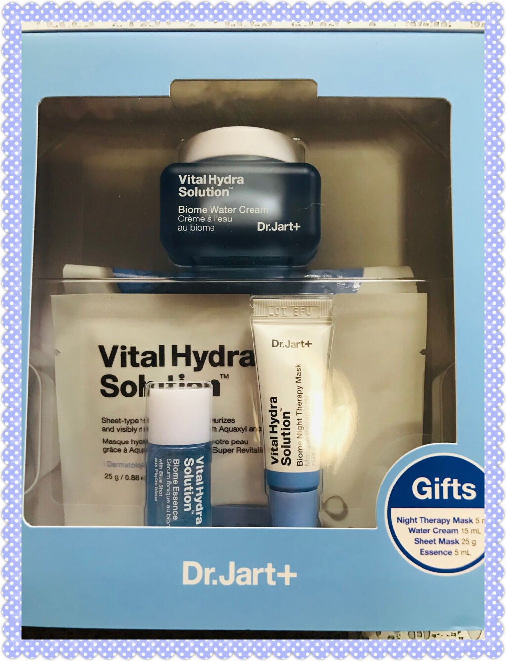 vita hydra solution travel kit/Dr.Jart+/その他キットセットを使ったクチコミ(4枚目)