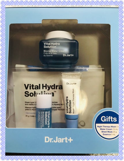 vita hydra solution travel kit/Dr.Jart+/その他キットセットを使ったクチコミ(4枚目)