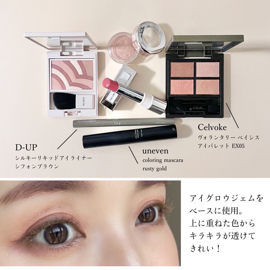 メイクアップ コレクション 2021 /DECORTÉ/メイクアップキットを使ったクチコミ(6枚目)