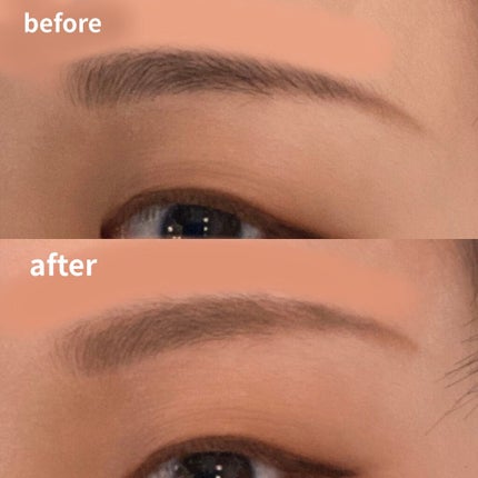 カラーリングアイブロウ/ヘビーローテーション/眉マスカラを使ったクチコミ(2枚目)