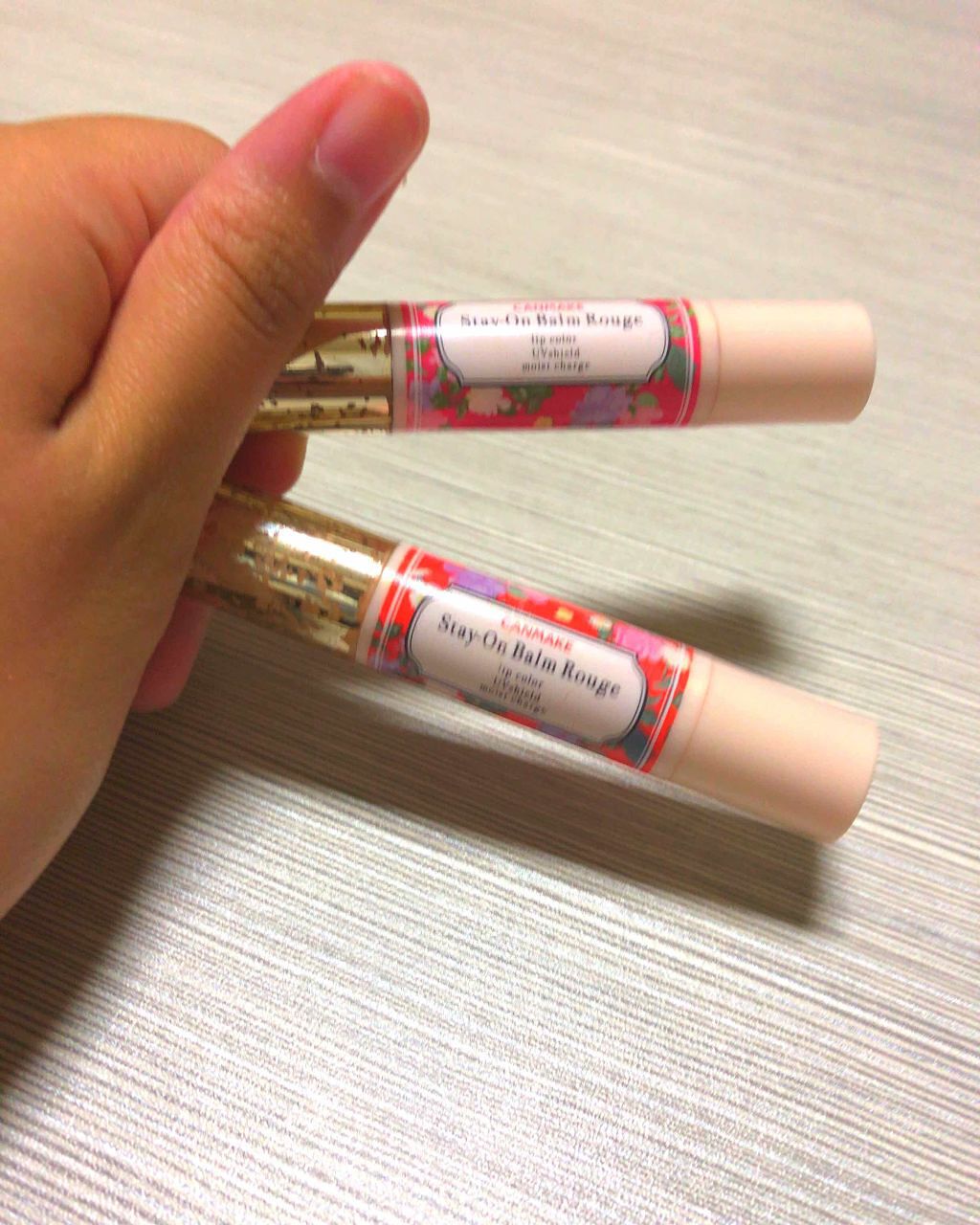 ステイオンバームルージュ/キャンメイク/口紅を使ったクチコミ(1枚目)