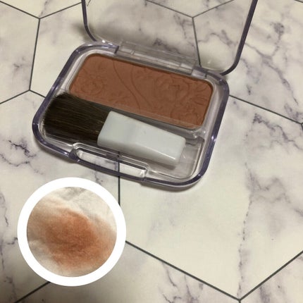 ナチュラル チークN/CEZANNE/パウダーチークを使ったクチコミ(2枚目)