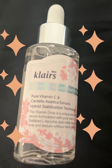 フレッシュリージュースドビタミンドロップ(35ml)/Klairs/美容液を使ったクチコミ（1枚目）