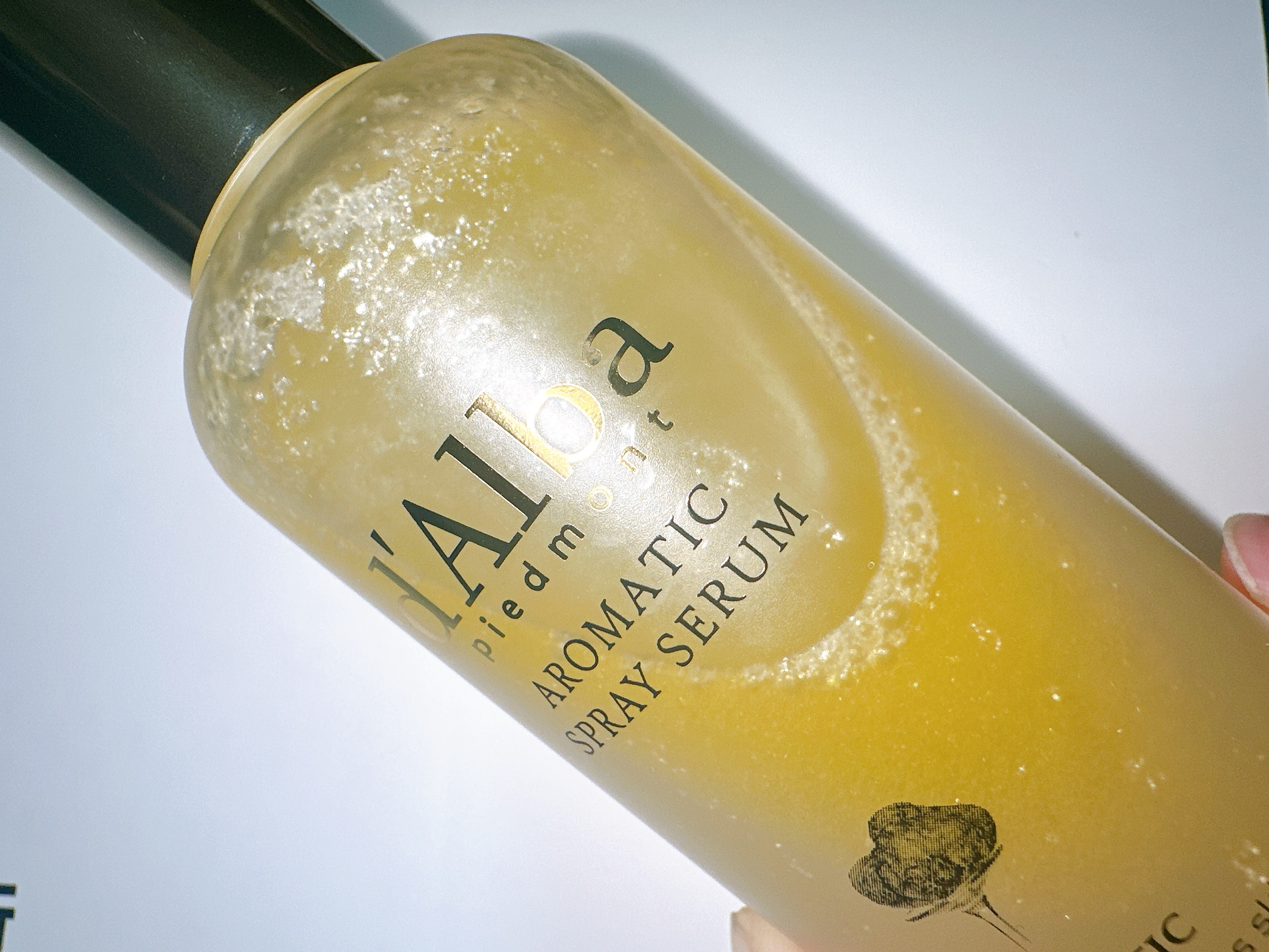 ホワイトトリュフファーストアロマティックスプレーセラム/ダルバ/ミスト状化粧水を使ったクチコミ（3枚目）