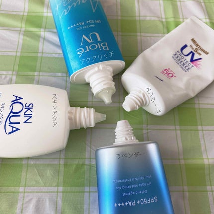 スキンアクア スーパーモイスチャージェル/スキンアクア/日焼け止めジェルを使ったクチコミ(4枚目)