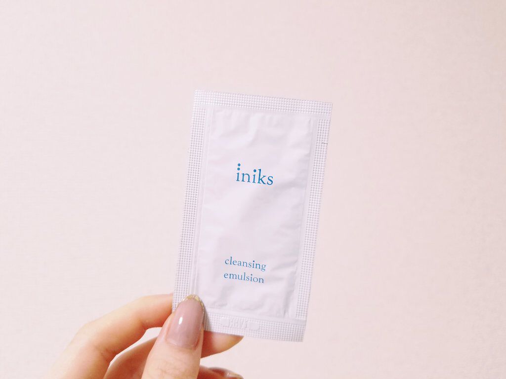 クレンジング エマルジョン/iniks/クレンジングクリームを使ったクチコミ（1枚目）