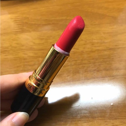 スーパー ラストラス リップスティック/REVLON/口紅を使ったクチコミ(1枚目)