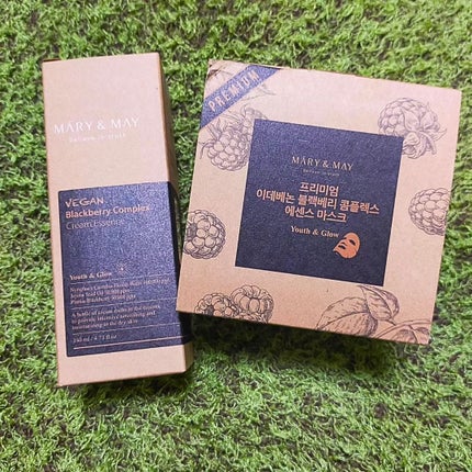 プレミアムイデベノンブラックベリーコンプレックスアンプルマスク/MARY&MAY/シートマスク・パックを使ったクチコミ(4枚目)