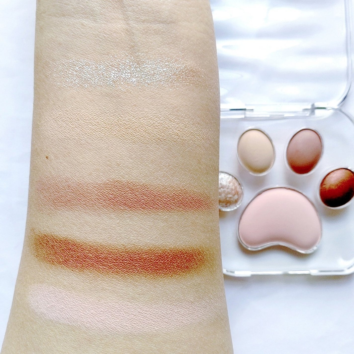 ミャオパウズアイシャドウパレット/MilleFée/アイシャドウパレットを使ったクチコミ(7枚目)