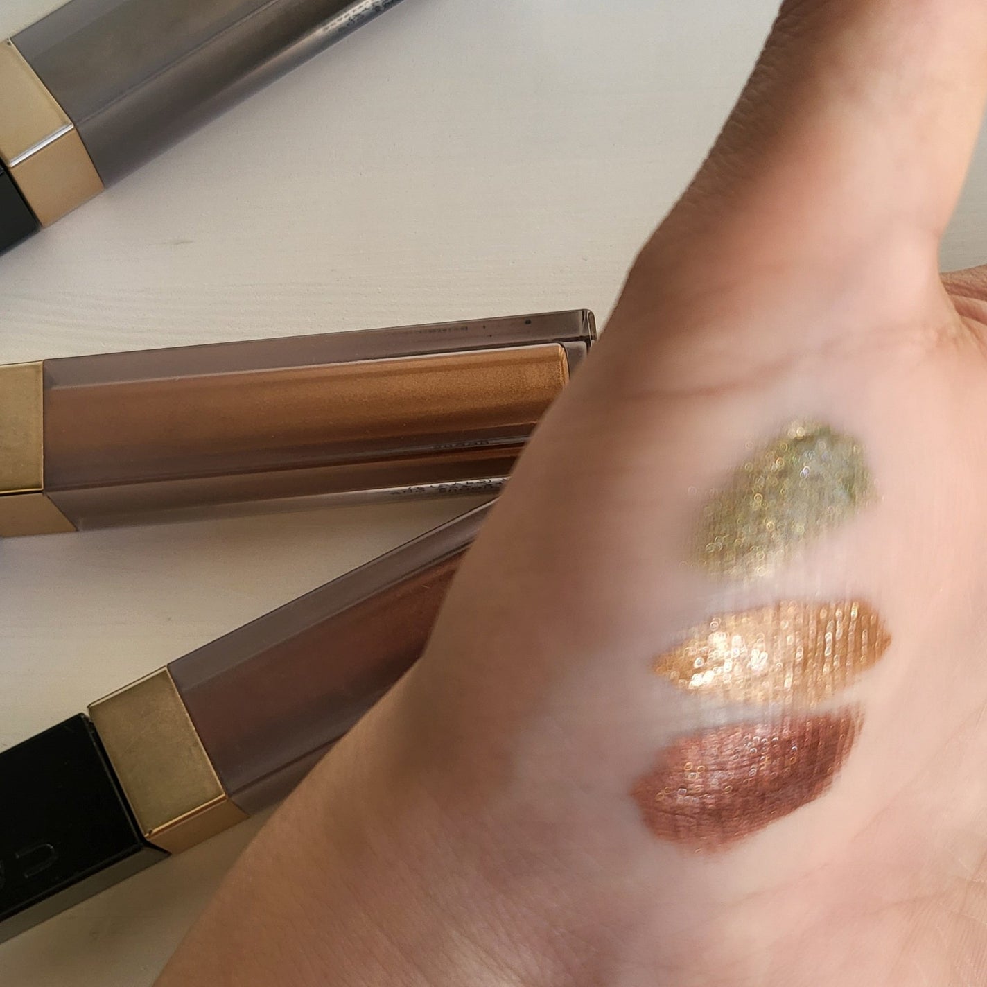 グロウ タッチ アイズ/SUQQU/リキッドアイシャドウを使ったクチコミ(5枚目)