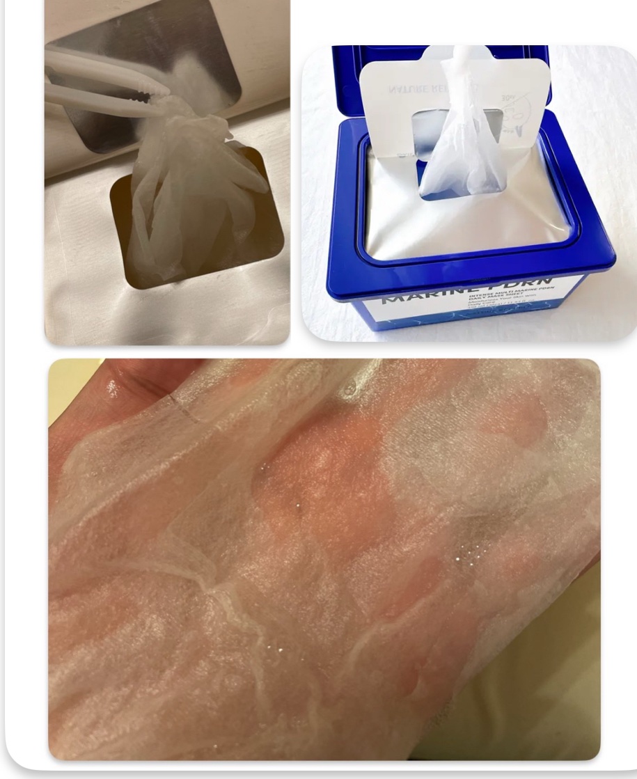 マリンPDRNデイリーシートマスク/ネイチャーリパブリック/シートマスク・パックを使ったクチコミ（2枚目）